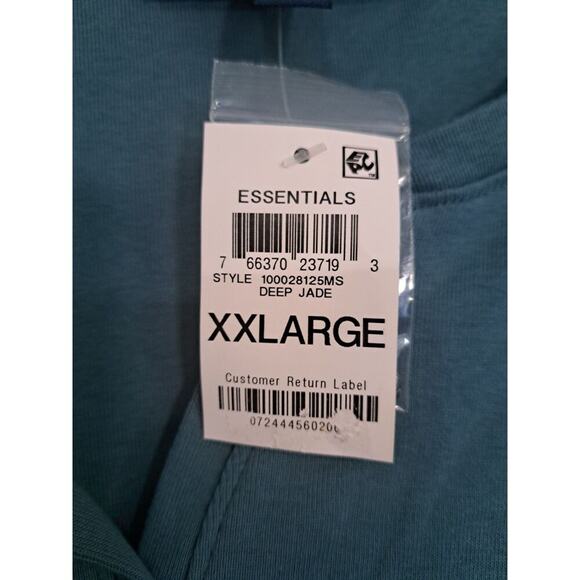 Karen Scott Womens Deep Jade Short Sleeve V Neck Henley Top Size XXL - Picture 3 of 7